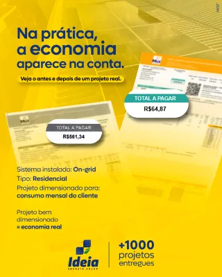 NA PRÁTICA A ECONOMIA APARECE NA CONTA