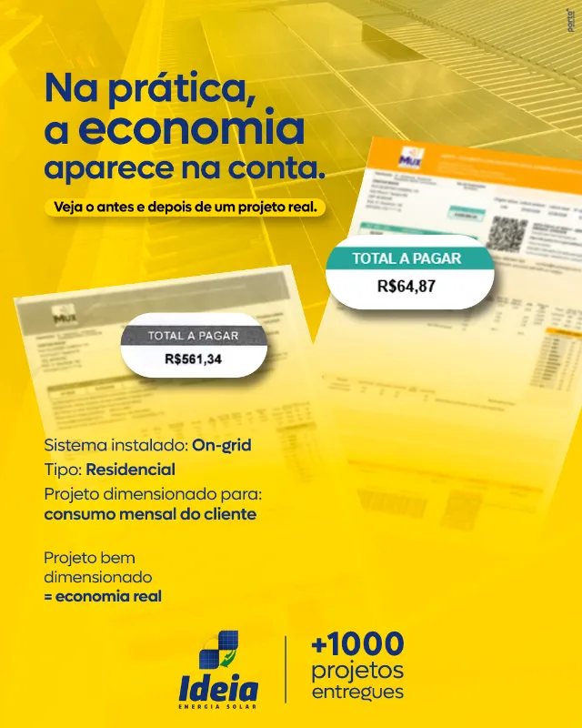 NA PRÁTICA A ECONOMIA APARECE NA CONTA